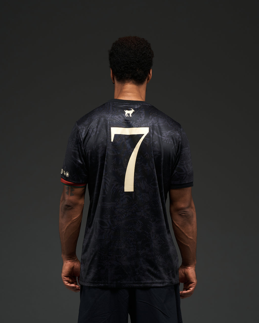 Cristiano Ronaldo Commemorative Jersey, Black and Red
