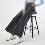 2026🔥 FlexTM High Waisted Pocket Straight Leg Work Pants