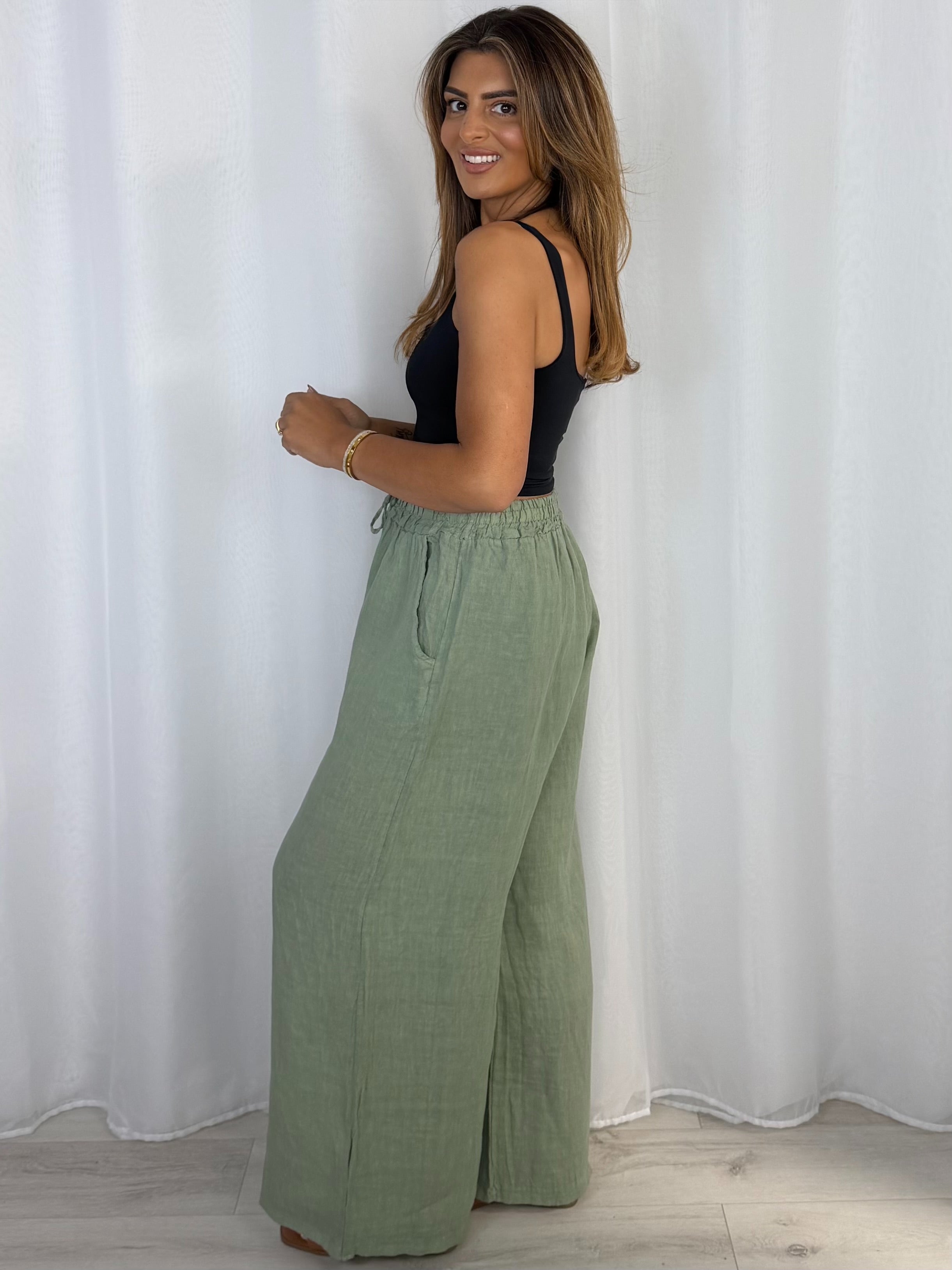 Linen Trousers (9 Colours)