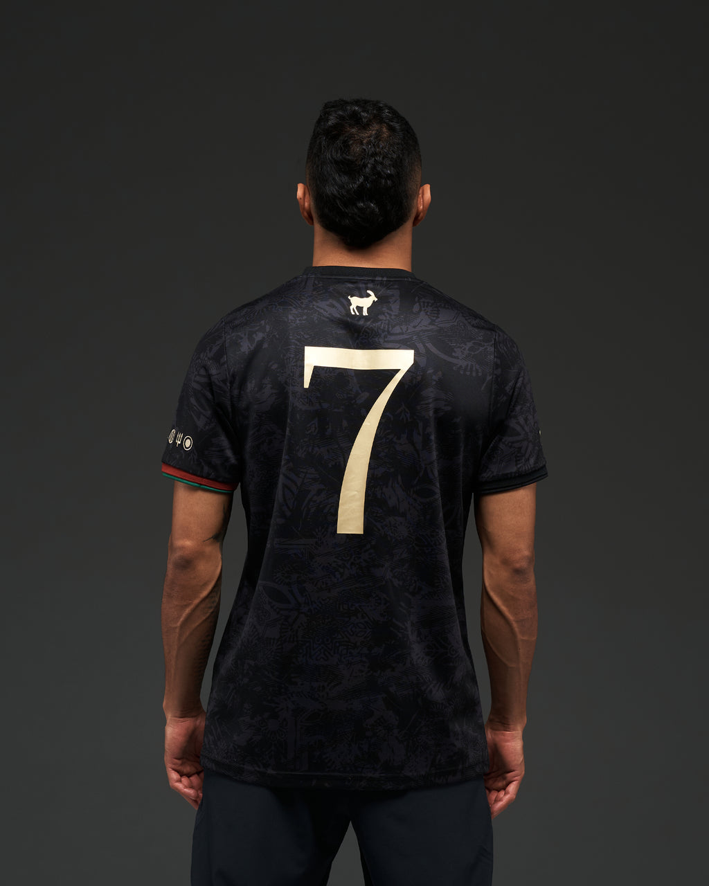 Cristiano Ronaldo Commemorative Jersey, Black and Red