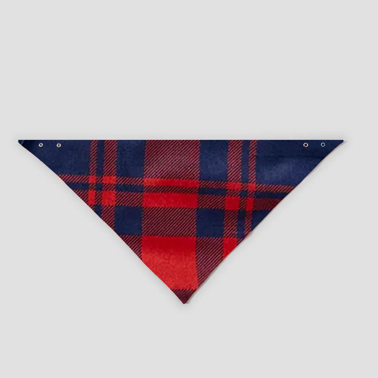 "2025 Christmas Crew" Text and Santa Hat Prints Blue Long Sleeves Top with Red and Blue Plaid Pants Christmas Matching Pajamas