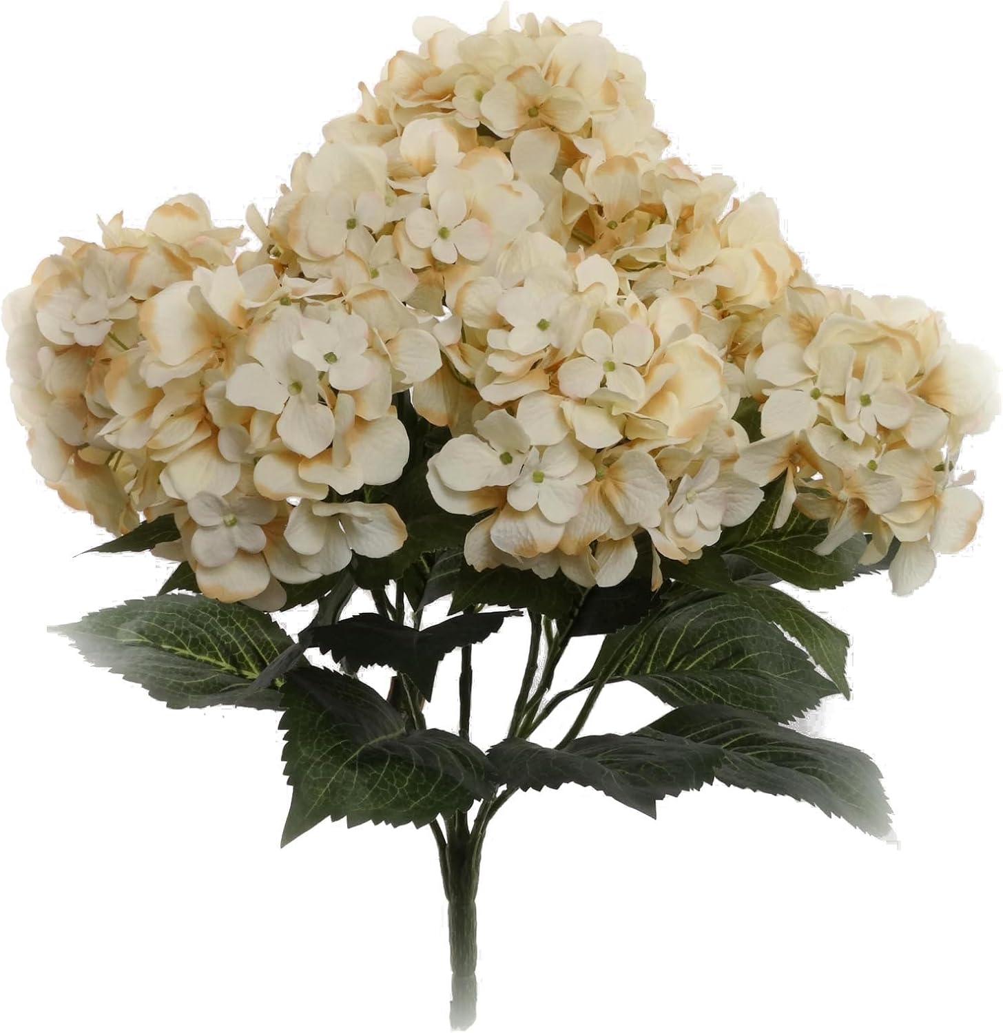 Hydrangea Artificial Flowers - UV Resistant Indoor & Outdoor Bushes