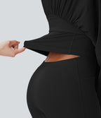 BreezefulTM 2-in-1 Quick Dry Mini Yoga Active Dress with Pockets-Easy Peezy Edition