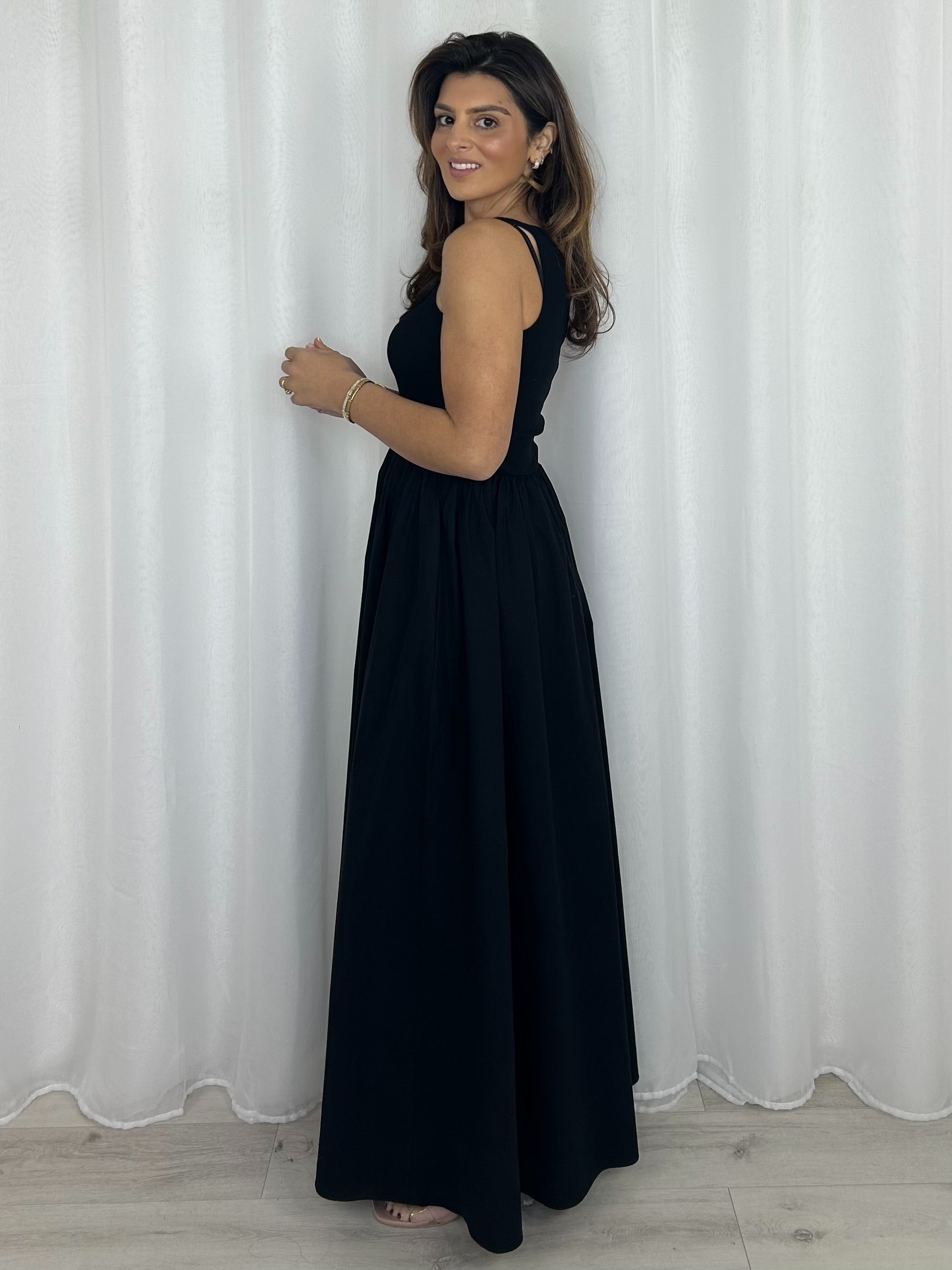 Ribbed Vest Top Maxi Dress (3 Colours)