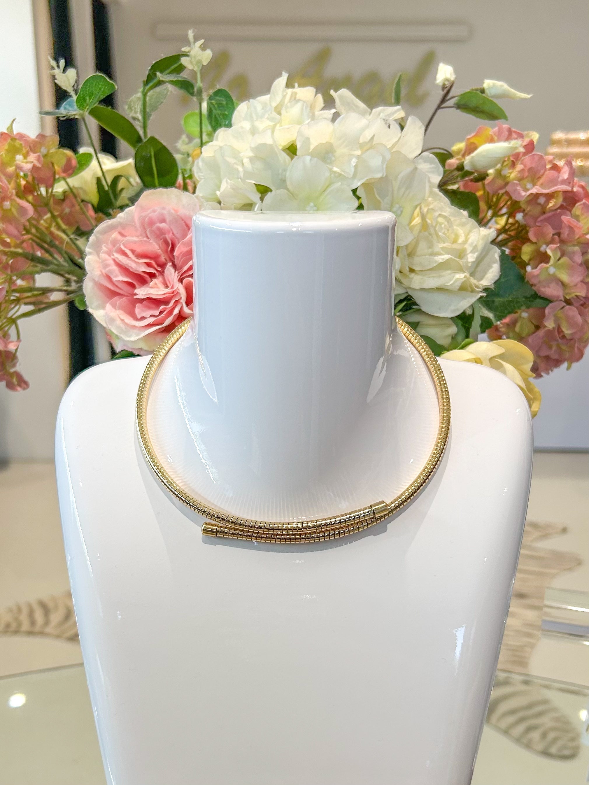 Gold Spring Choker