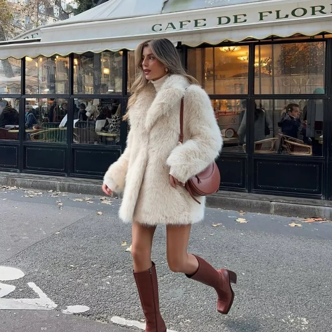 MARINA | Manteau Fourrure Tendance