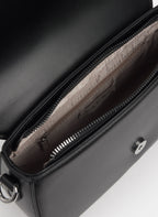 Vegan Leather Saddle Handbag