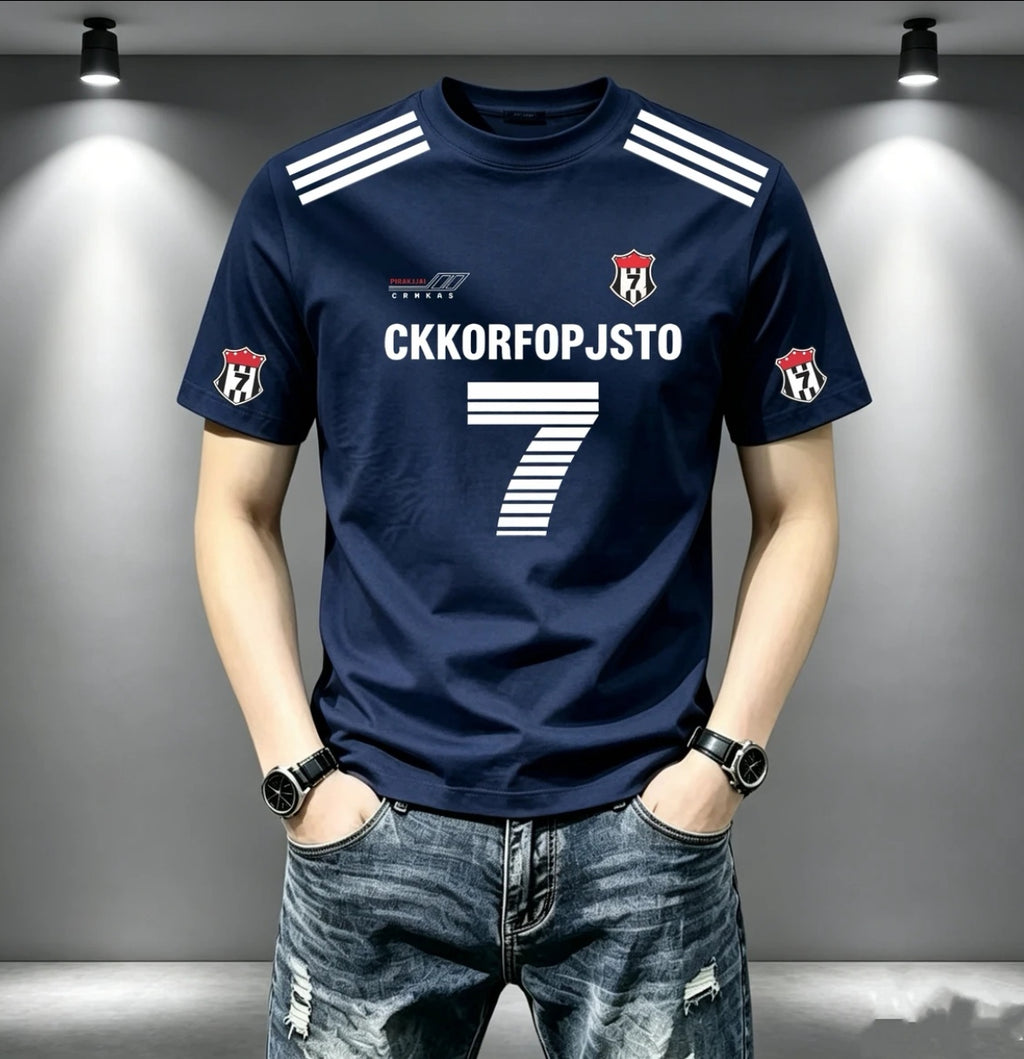 🏆⚽🔥New World Cup Unisex Fashionable Round-Neck Short-Sleeve T-Shirt—Versatile and Easy to Pair