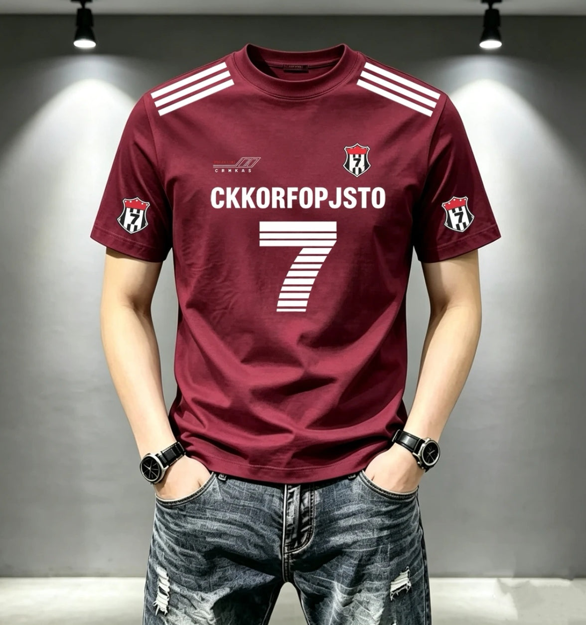 🏆⚽🔥New World Cup Unisex Fashionable Round-Neck Short-Sleeve T-Shirt—Versatile and Easy to Pair