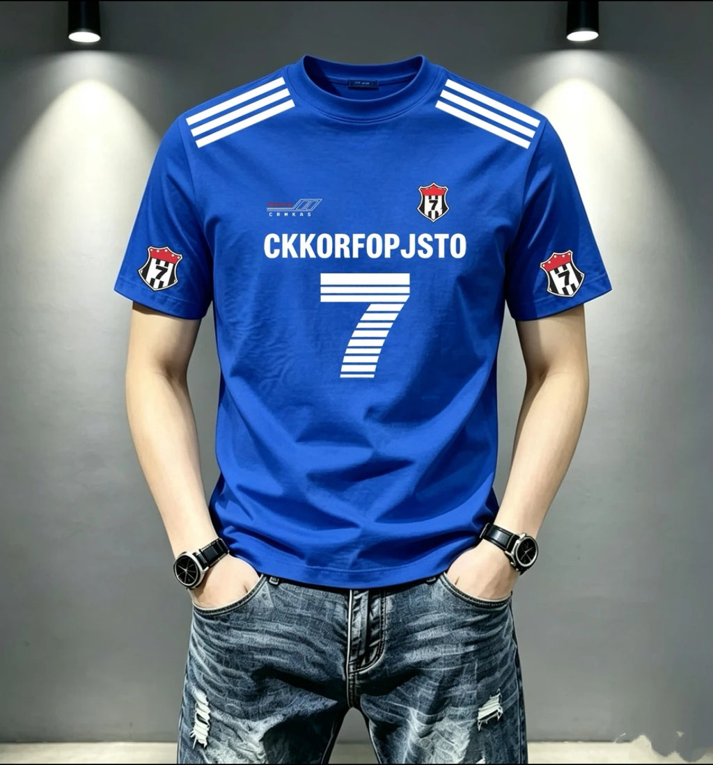 🏆⚽🔥New World Cup Unisex Fashionable Round-Neck Short-Sleeve T-Shirt—Versatile and Easy to Pair