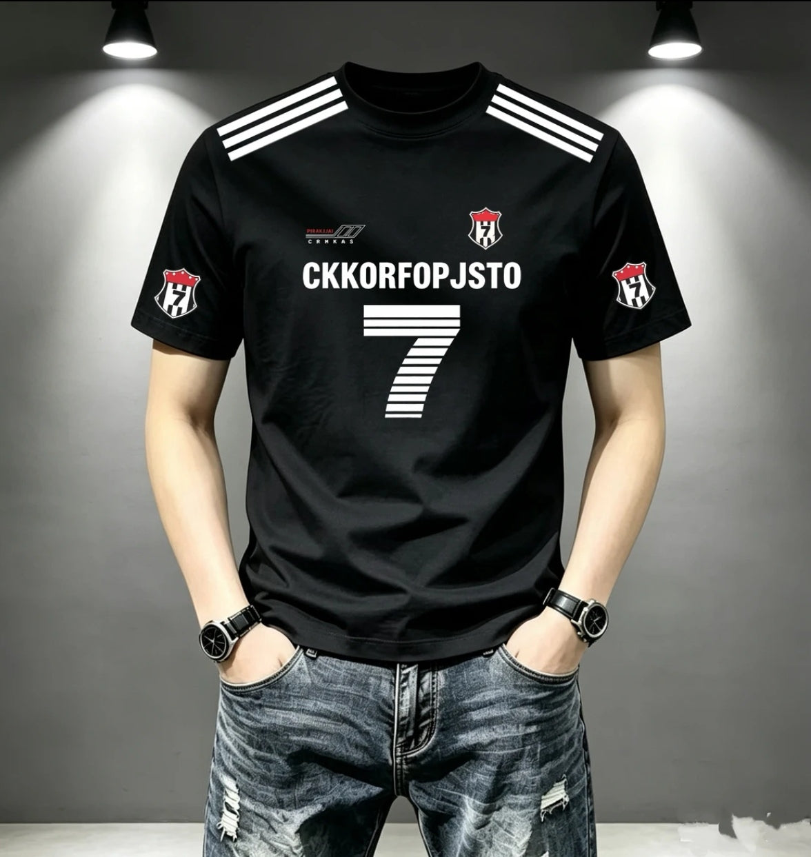 🏆⚽🔥New World Cup Unisex Fashionable Round-Neck Short-Sleeve T-Shirt—Versatile and Easy to Pair