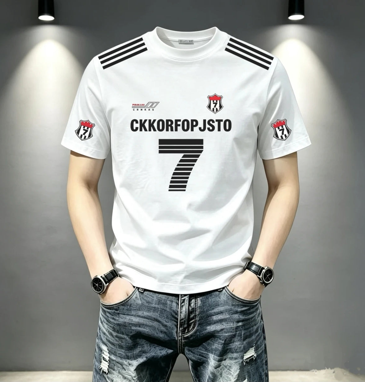 🏆⚽🔥New World Cup Unisex Fashionable Round-Neck Short-Sleeve T-Shirt—Versatile and Easy to Pair