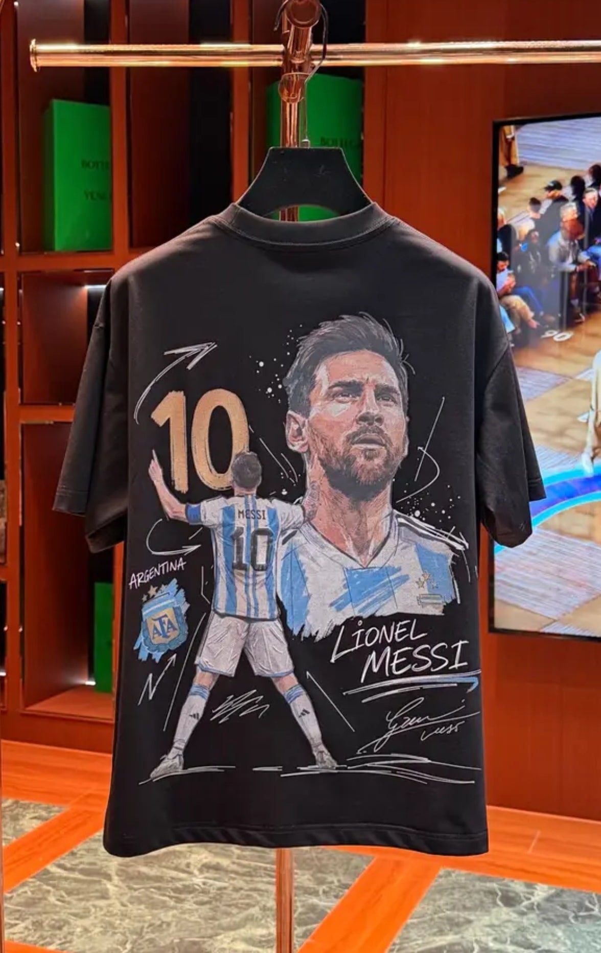 🏆⚽🔥2026 World Cup 100% Cotton Unisex Messi Edition Commemorative T-Shirt