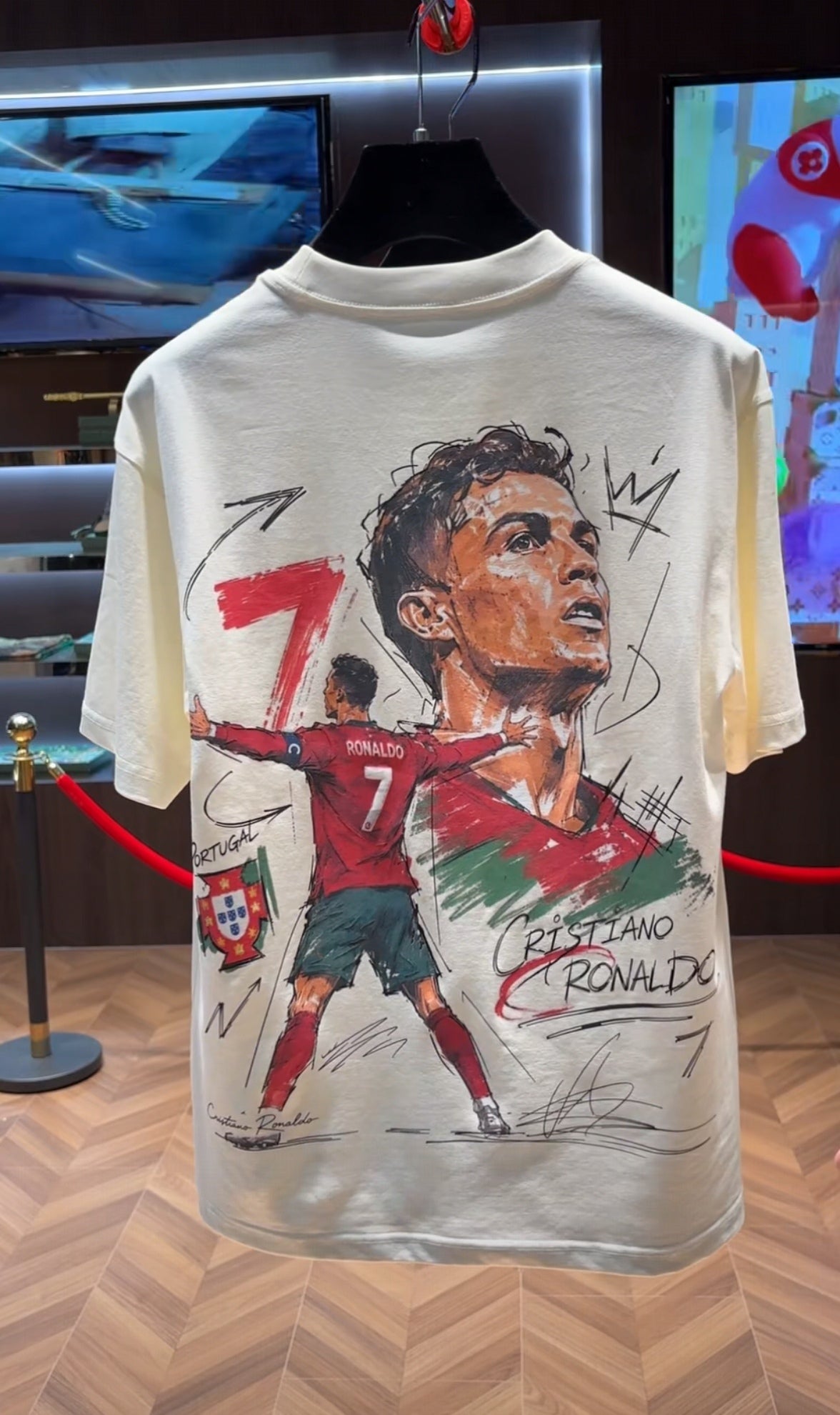 🏆⚽🔥2026 Summer New Arrivals: Cristiano Ronaldo 100% Cotton Breathable T-Shirt