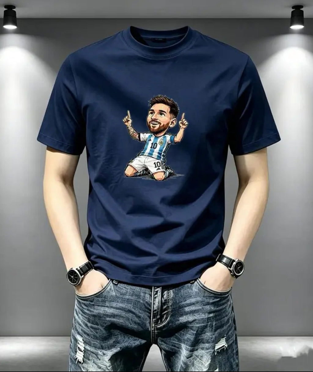 🏆⚽🔥New for Summer 2026: Messi 100% Cotton Breathable Fashion T-Shirt