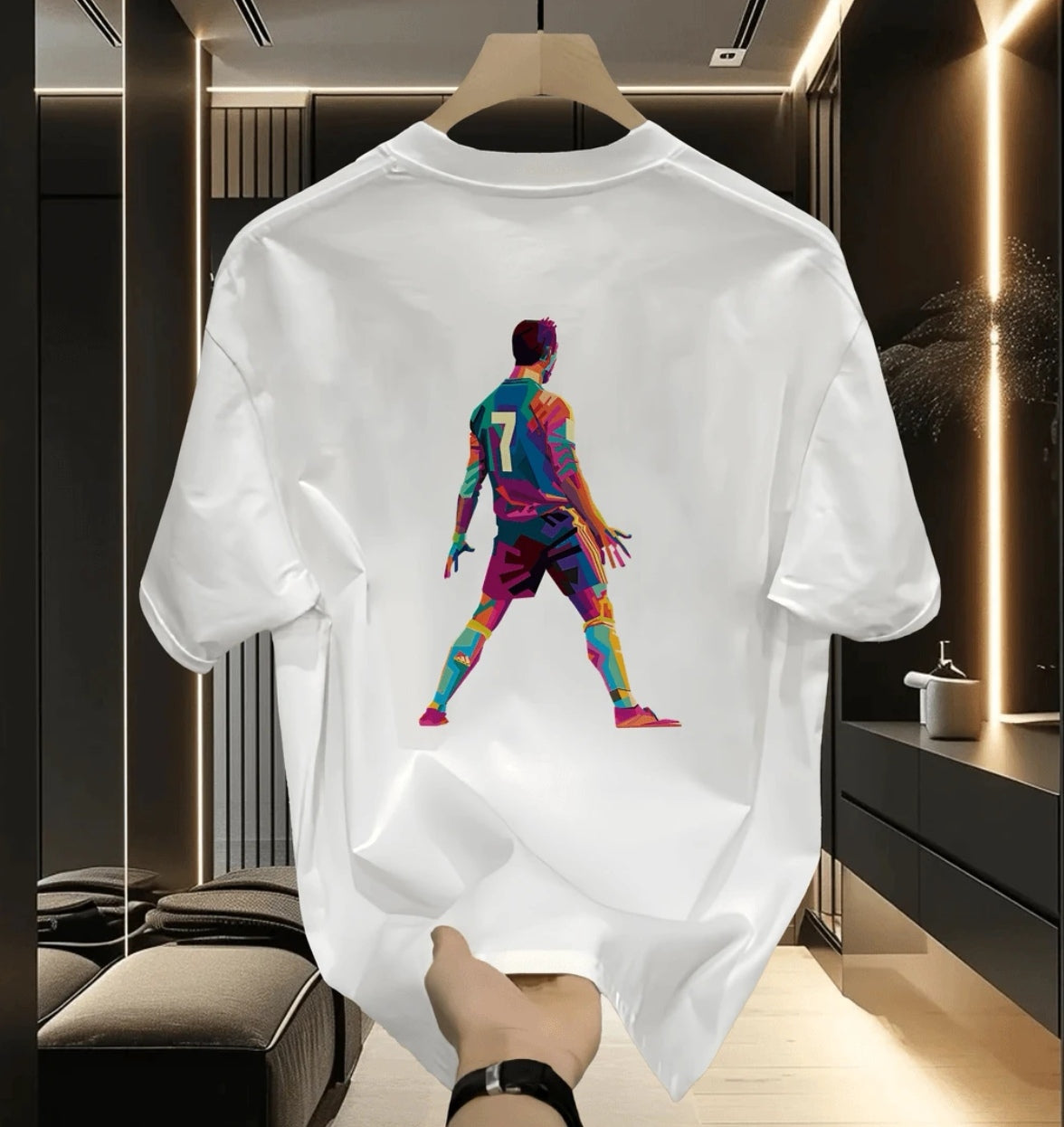 🏆⚽🔥 Summer 2026 New Arrivals: Cristiano Ronaldo 100% Cotton Breathable Fashion T-Shirt