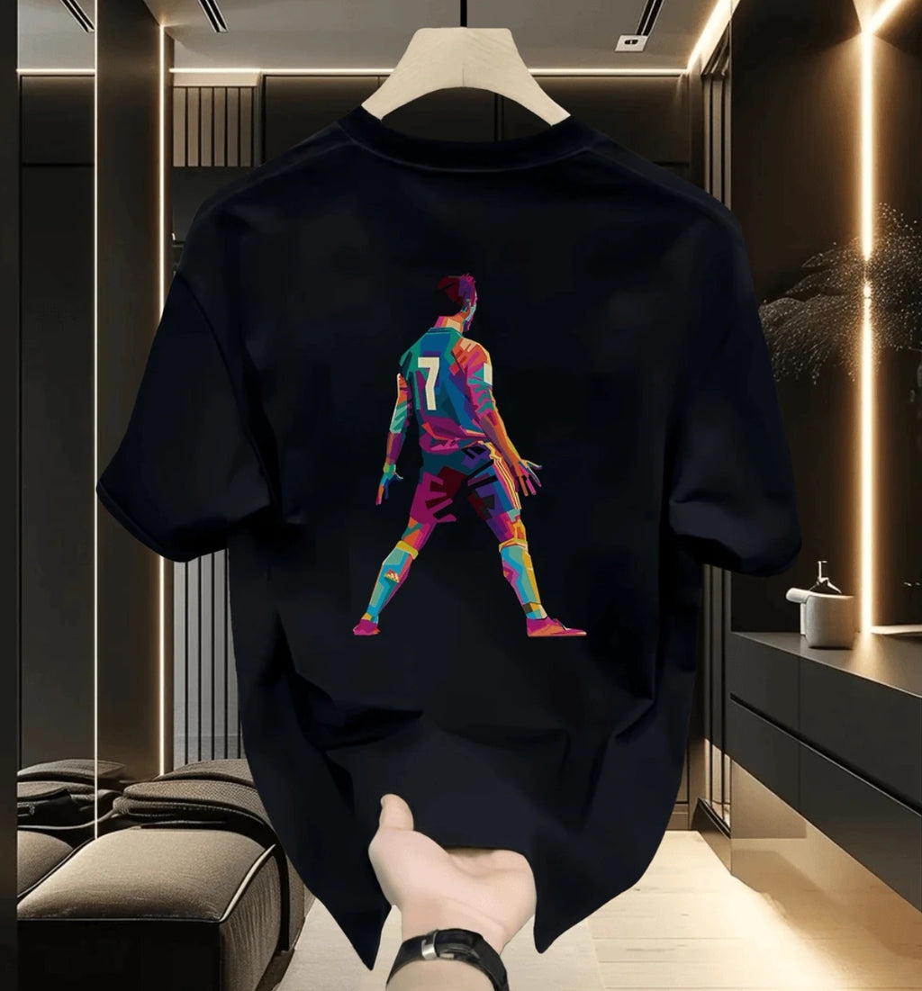 🏆⚽🔥 Summer 2026 New Arrivals: Cristiano Ronaldo 100% Cotton Breathable Fashion T-Shirt