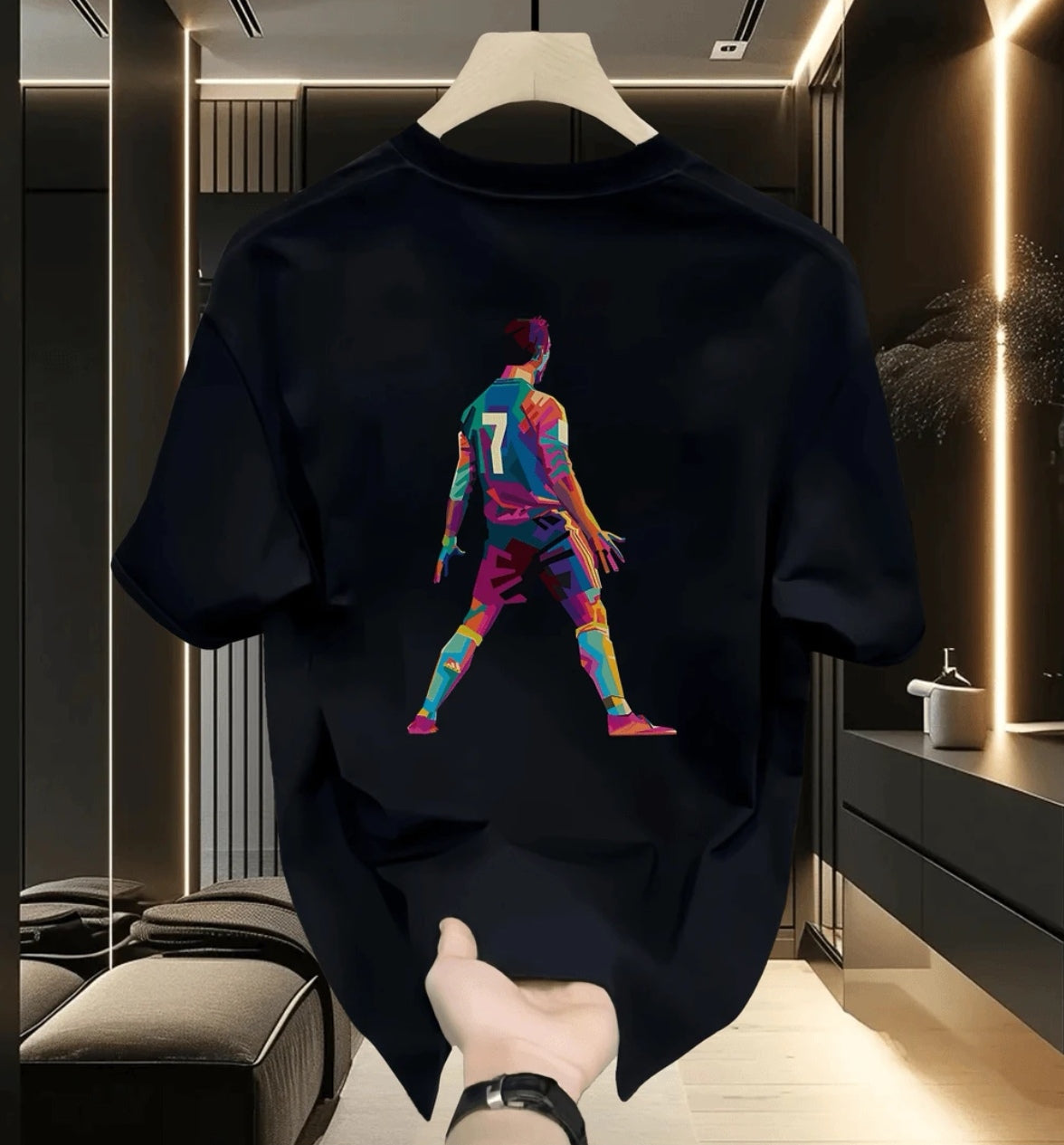 🏆⚽🔥 Summer 2026 New Arrivals: Cristiano Ronaldo 100% Cotton Breathable Fashion T-Shirt