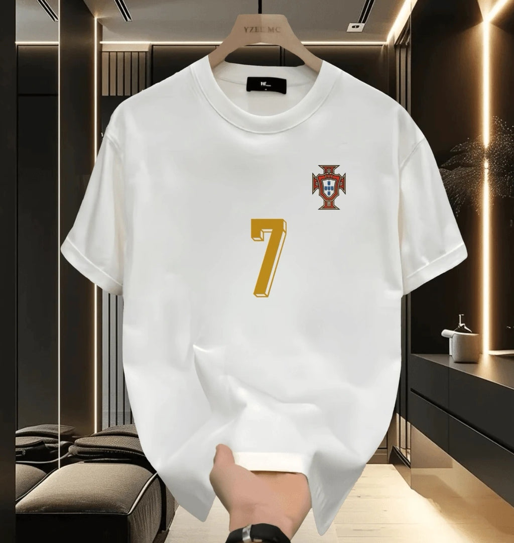 🏆⚽🔥 Summer 2026 New Arrivals: Cristiano Ronaldo 100% Cotton Breathable Fashion T-Shirt