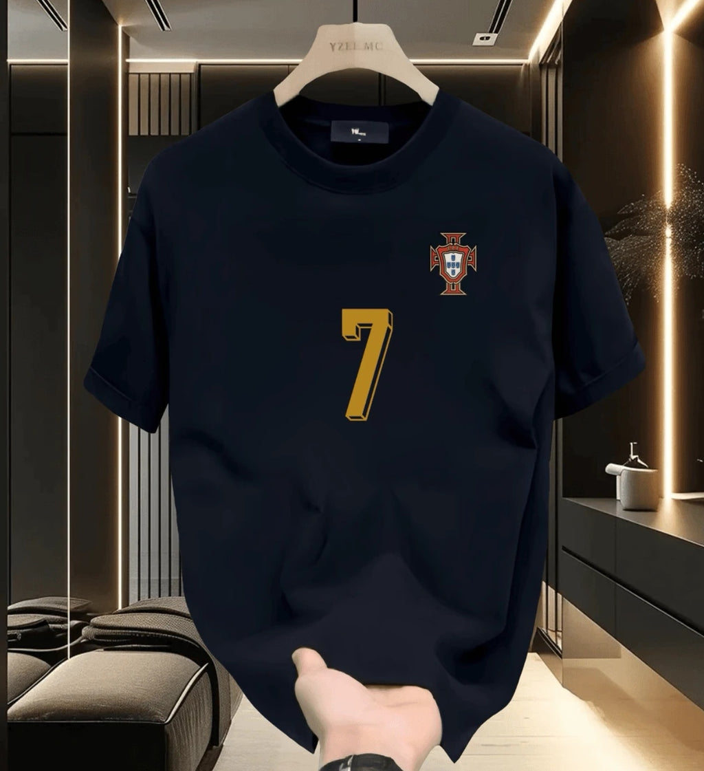 🏆⚽🔥 Summer 2026 New Arrivals: Cristiano Ronaldo 100% Cotton Breathable Fashion T-Shirt