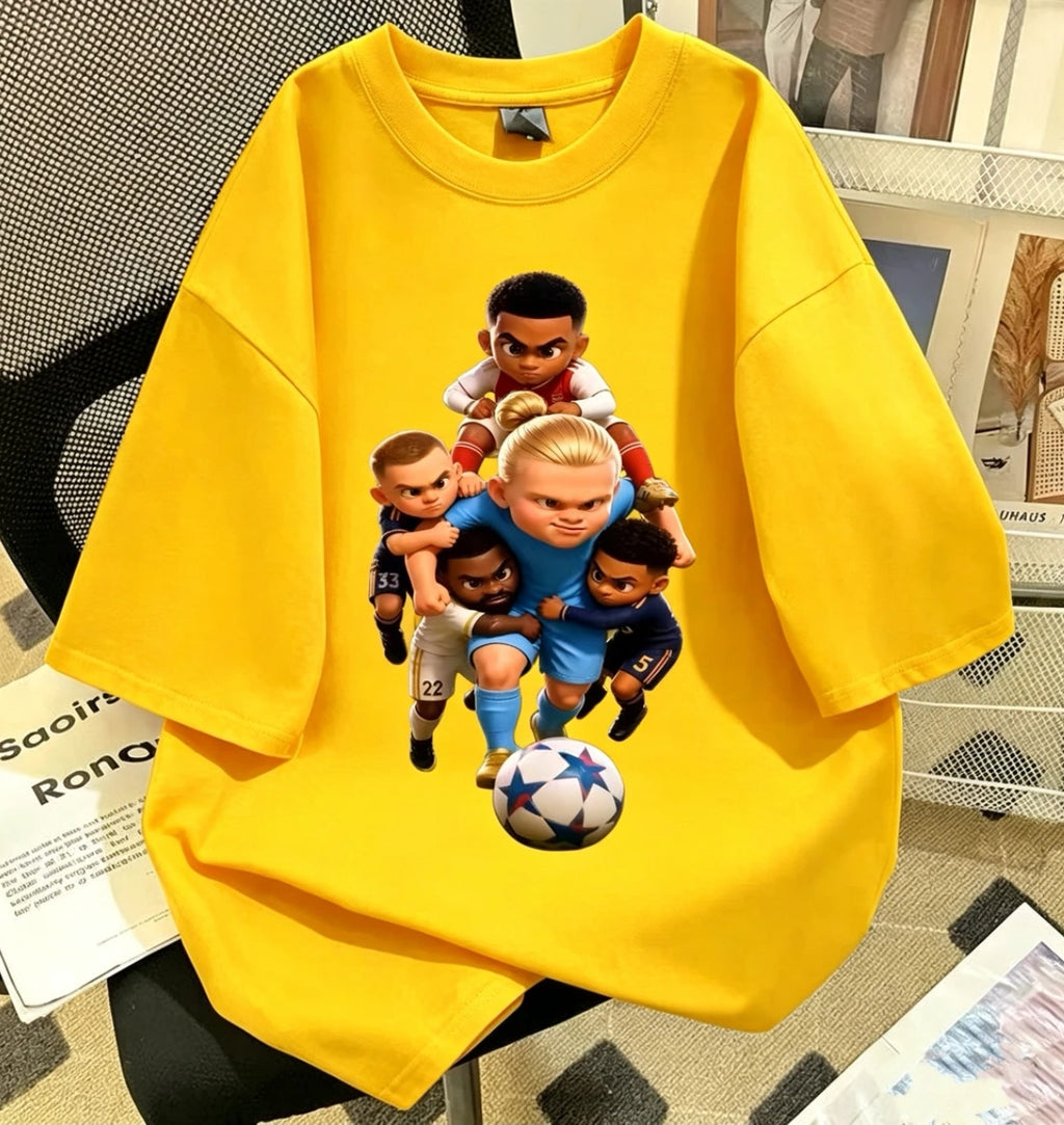 🏆⚽🔥2026 World Cup Men's and Women's Commemorative 100% Cotton 3D T-Shirts