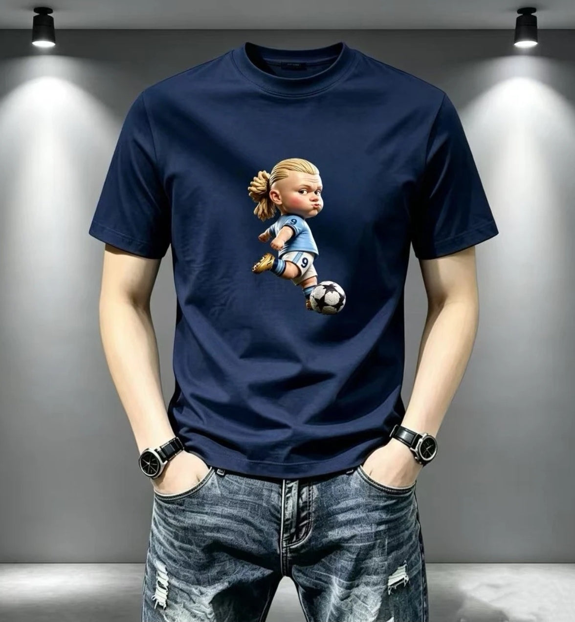 🏆⚽🔥2026 World Cup Men's and Women's Commemorative 100% Cotton 3D T-Shirts