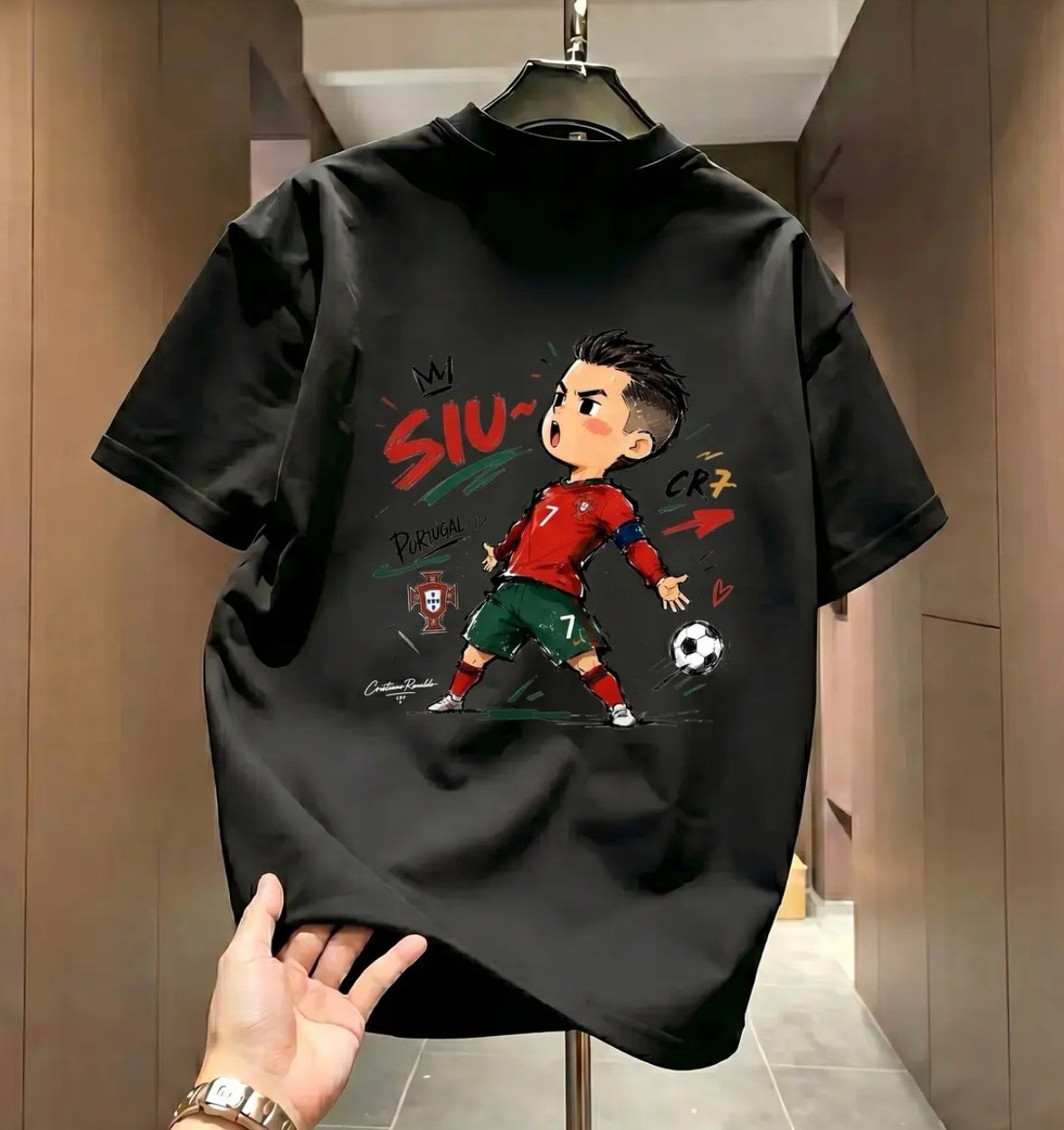 🏆⚽🔥2026 World Cup Men's and Women's Commemorative 100% Cotton 3D T-Shirts