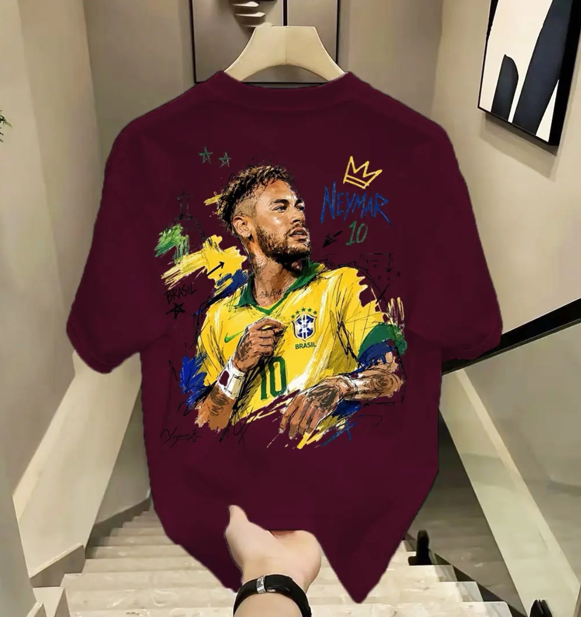 🏆⚽🔥2026 World Cup Men's and Women's Commemorative 100% Cotton 3D T-Shirts