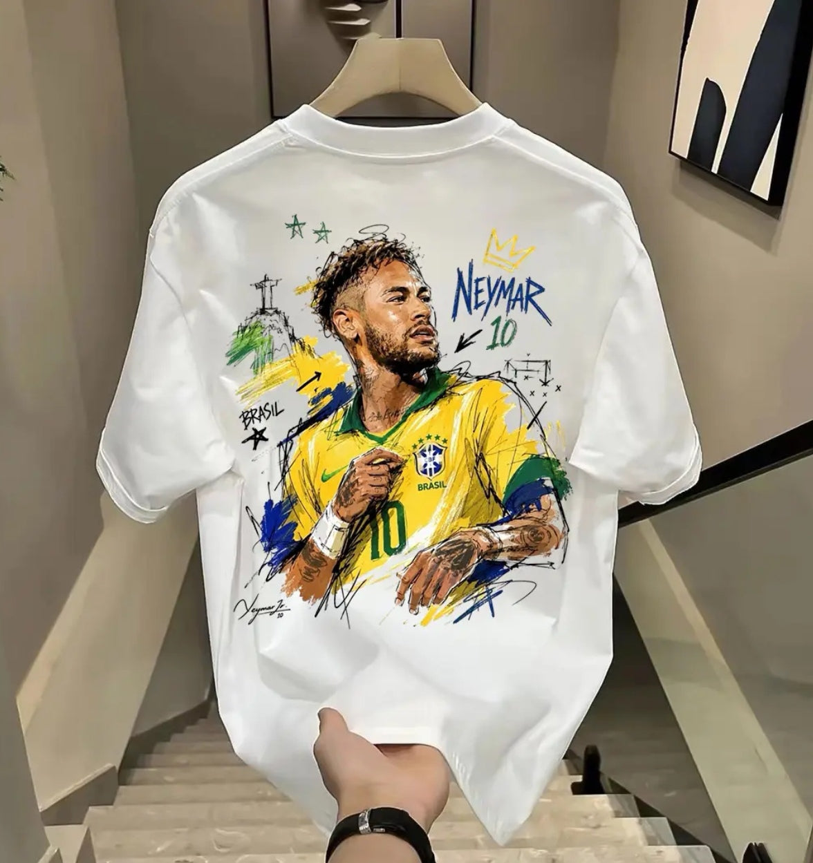 🏆⚽🔥2026 World Cup Men's and Women's Commemorative 100% Cotton 3D T-Shirts