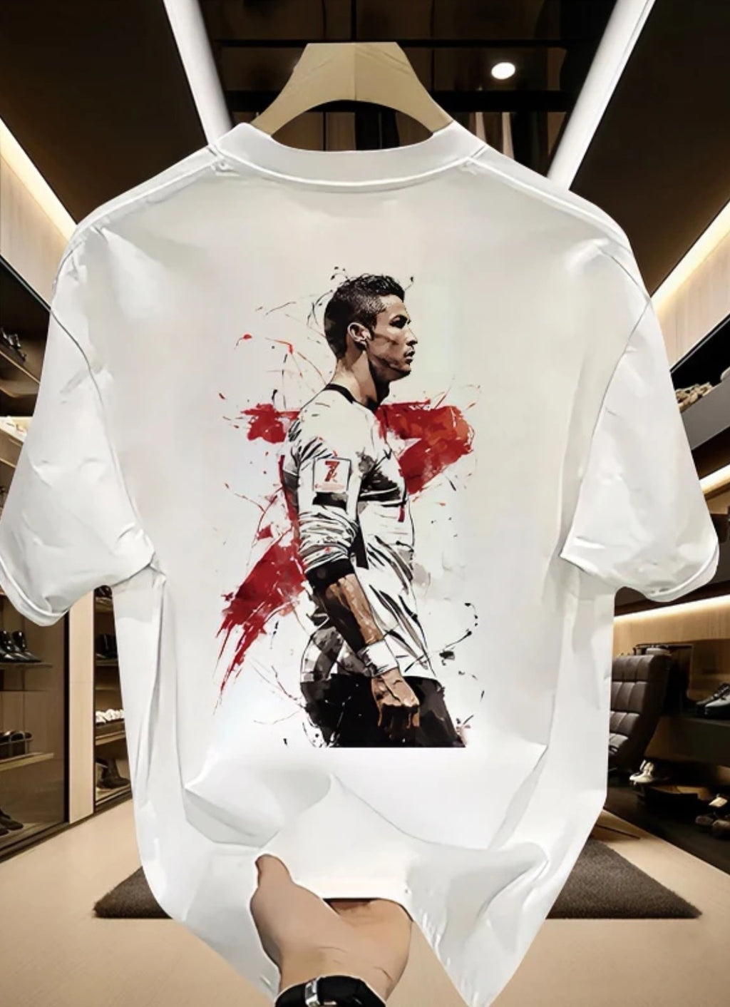 🏆⚽🔥2026 Summer New Arrivals: Cristiano Ronaldo 100% Cotton Breathable T-Shirt