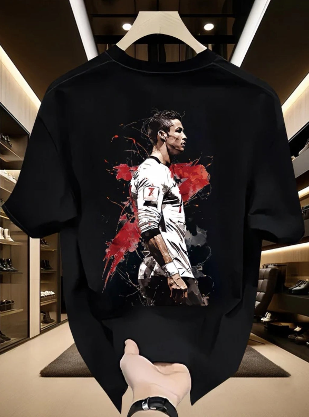 🏆⚽🔥2026 Summer New Arrivals: Cristiano Ronaldo 100% Cotton Breathable T-Shirt