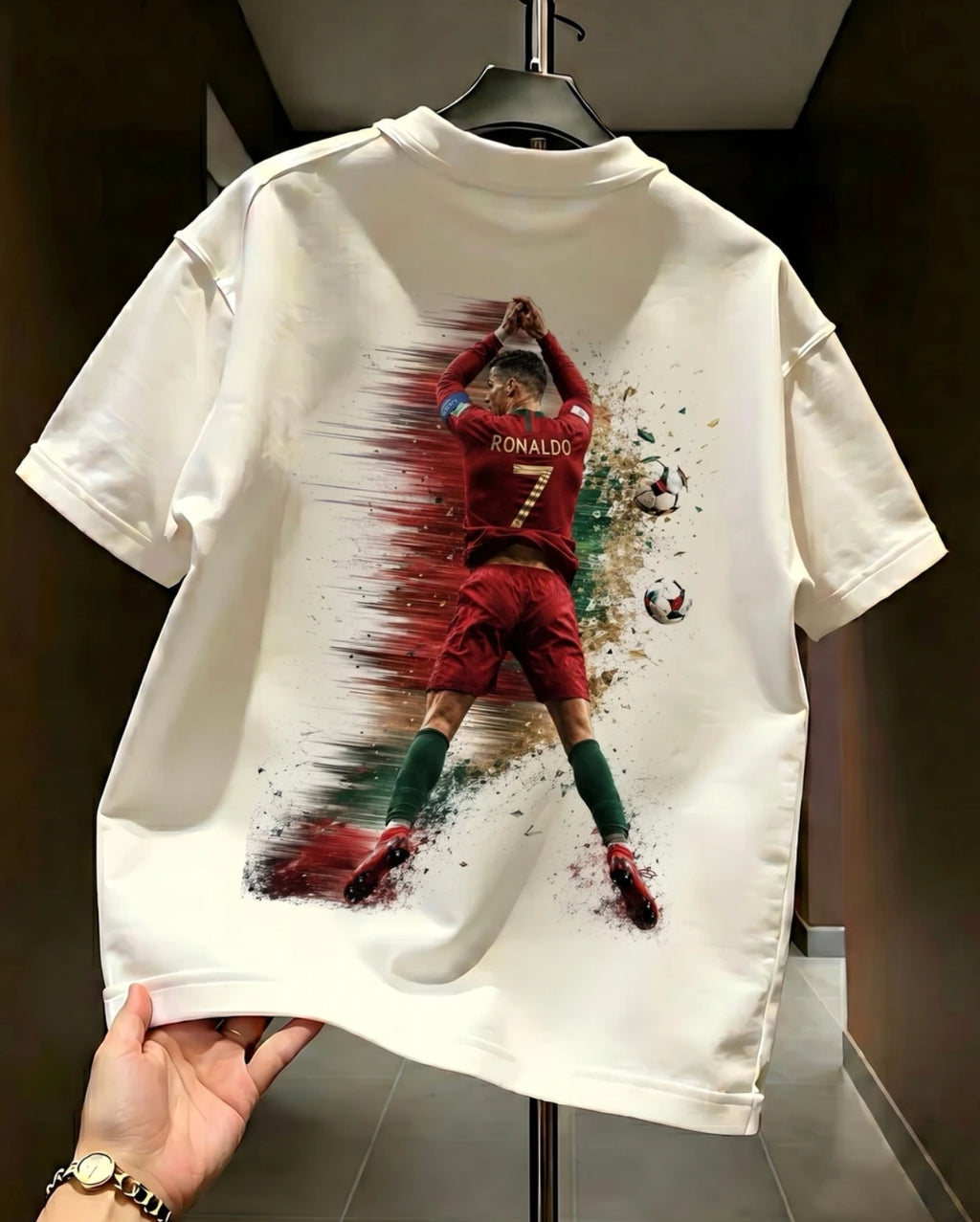 🏆⚽🔥2026 Summer New Arrivals: Cristiano Ronaldo 100% Cotton Breathable T-Shirt
