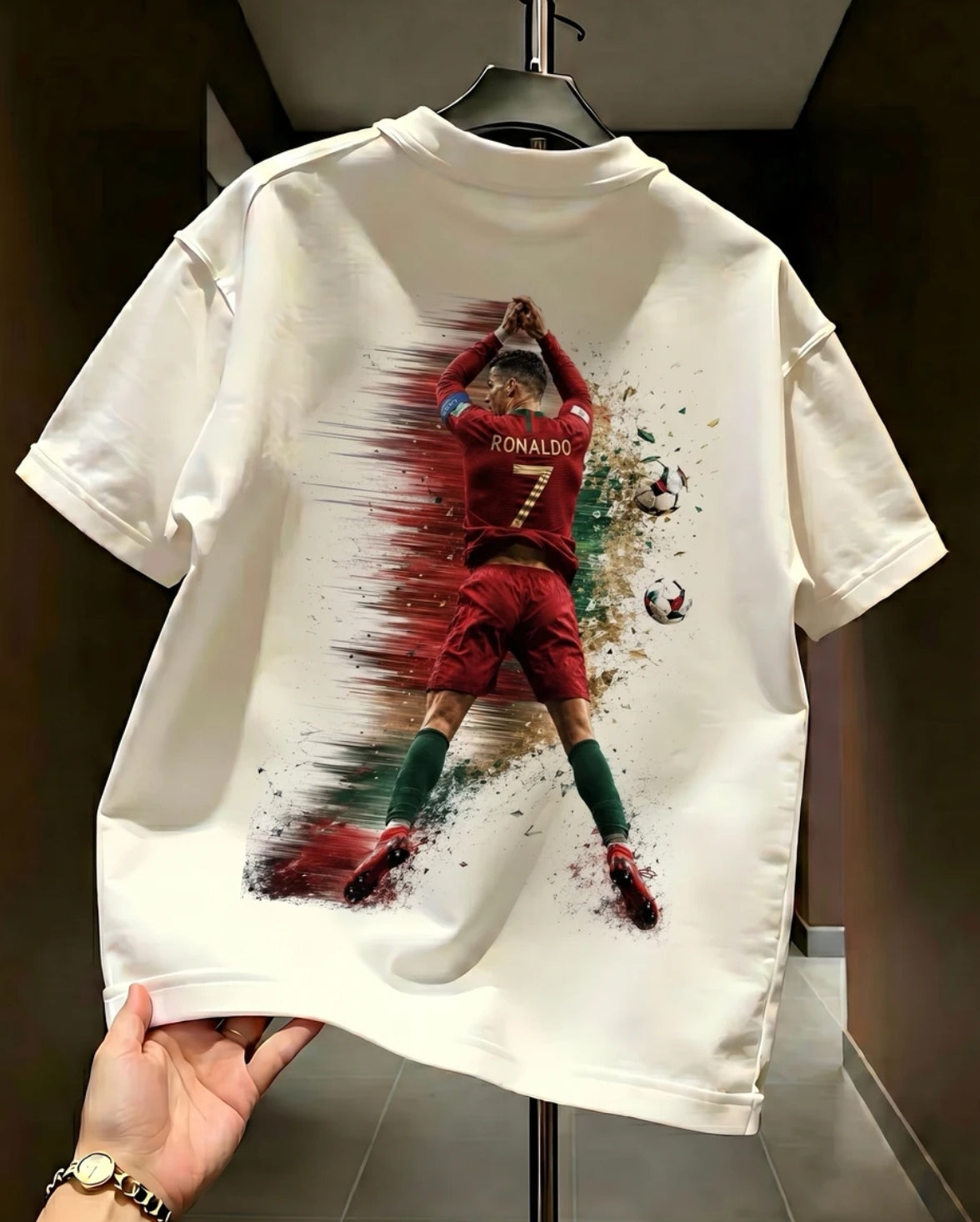 🏆⚽🔥2026 Summer New Arrivals: Cristiano Ronaldo 100% Cotton Breathable T-Shirt