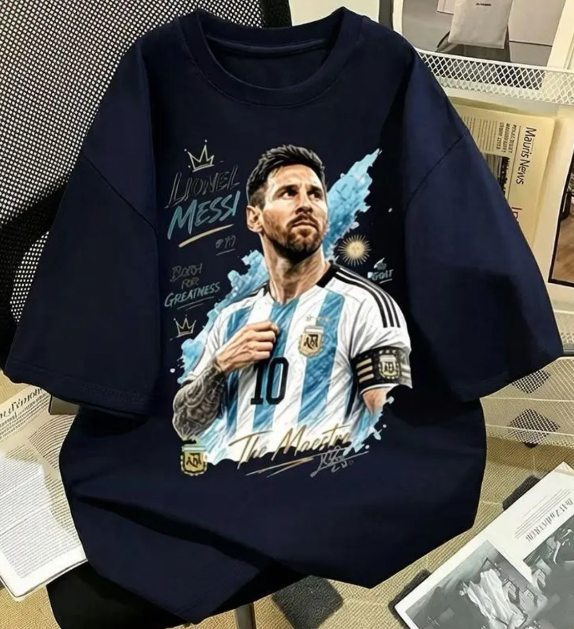 🏆⚽🔥2026 World Cup 100% Cotton Unisex Messi Edition Commemorative T-Shirt