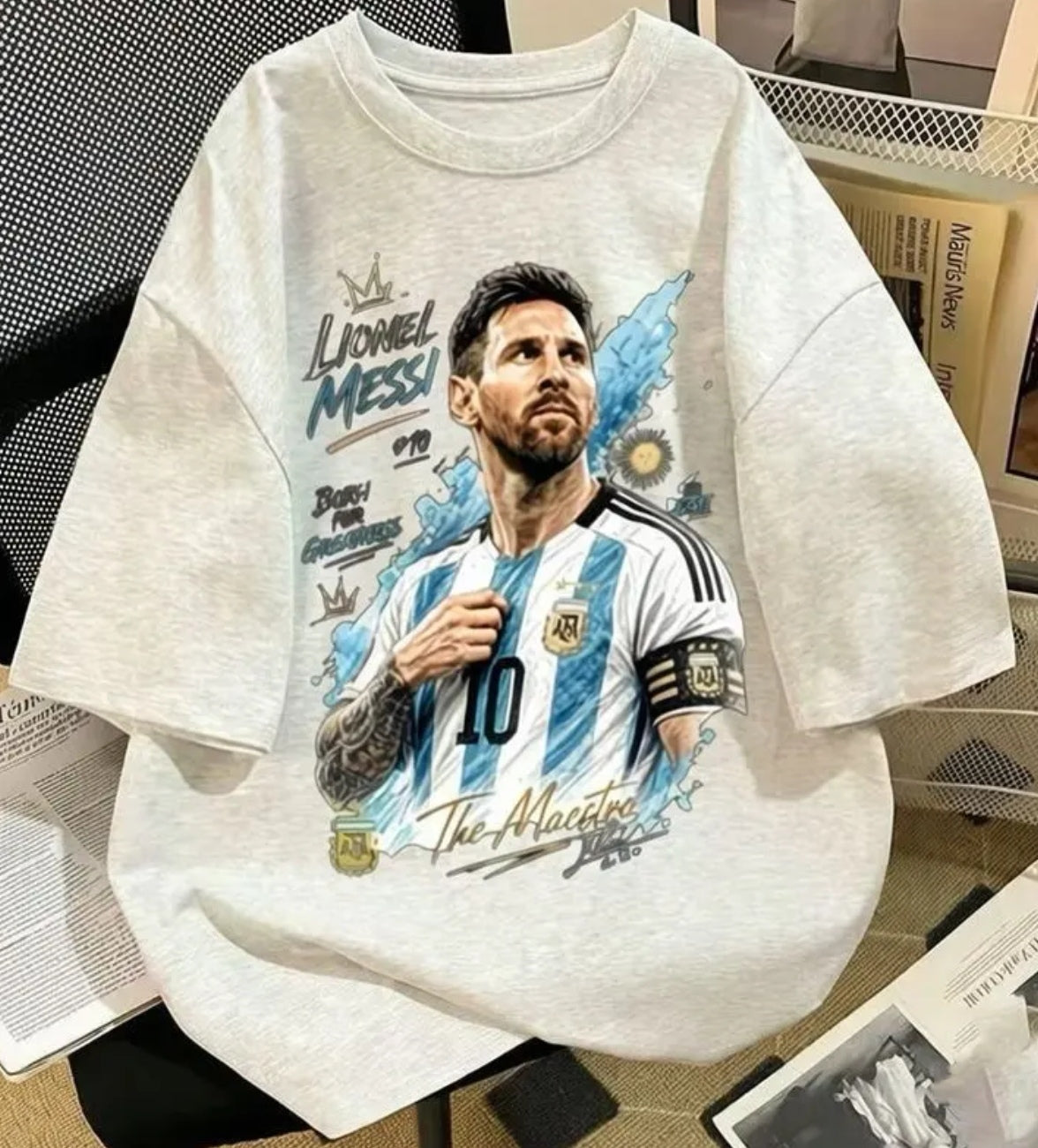 🏆⚽🔥2026 World Cup 100% Cotton Unisex Messi Edition Commemorative T-Shirt