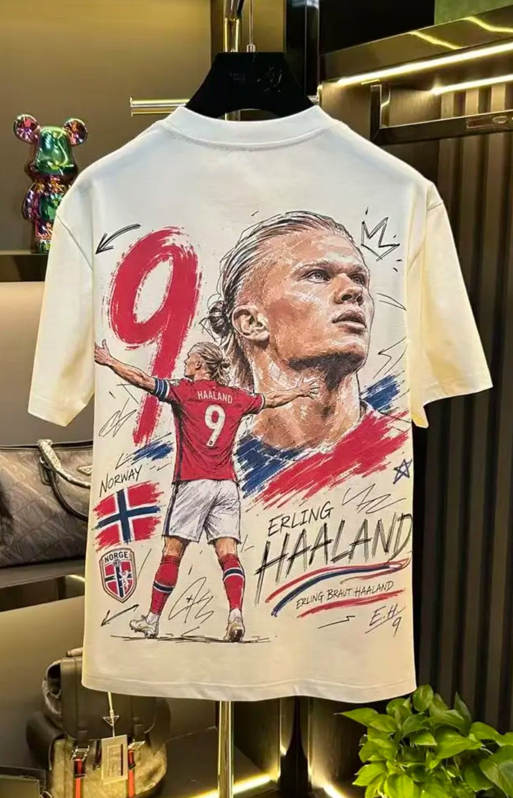 🏆⚽🔥2026 World Cup 100% Cotton Unisex Haaland Edition Commemorative T-Shirt