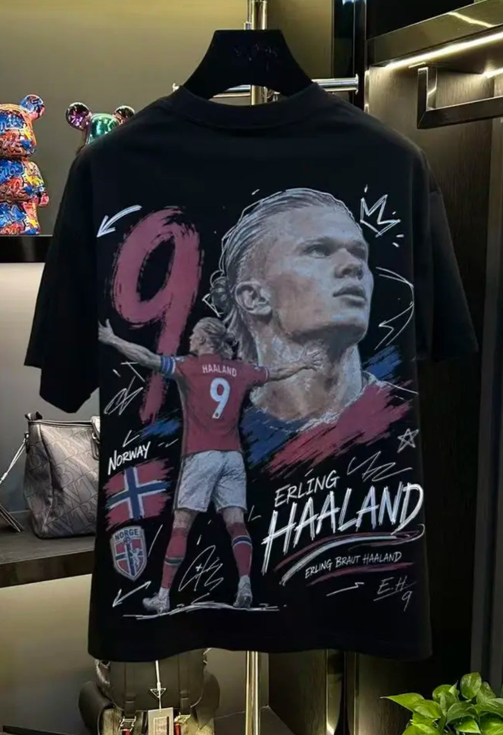 🏆⚽🔥2026 World Cup 100% Cotton Unisex Haaland Edition Commemorative T-Shirt
