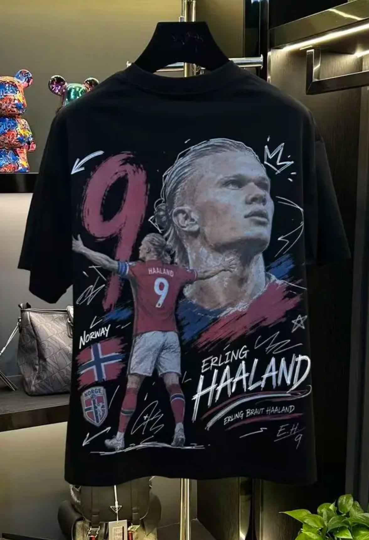 🏆⚽🔥2026 World Cup 100% Cotton Unisex Haaland Edition Commemorative T-Shirt