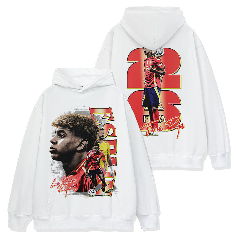 🏆⚽🔥2026 New Yamal Vintage Distressed Washed Print Soccer T-Shirts, Sweatshirts, and Hoodies