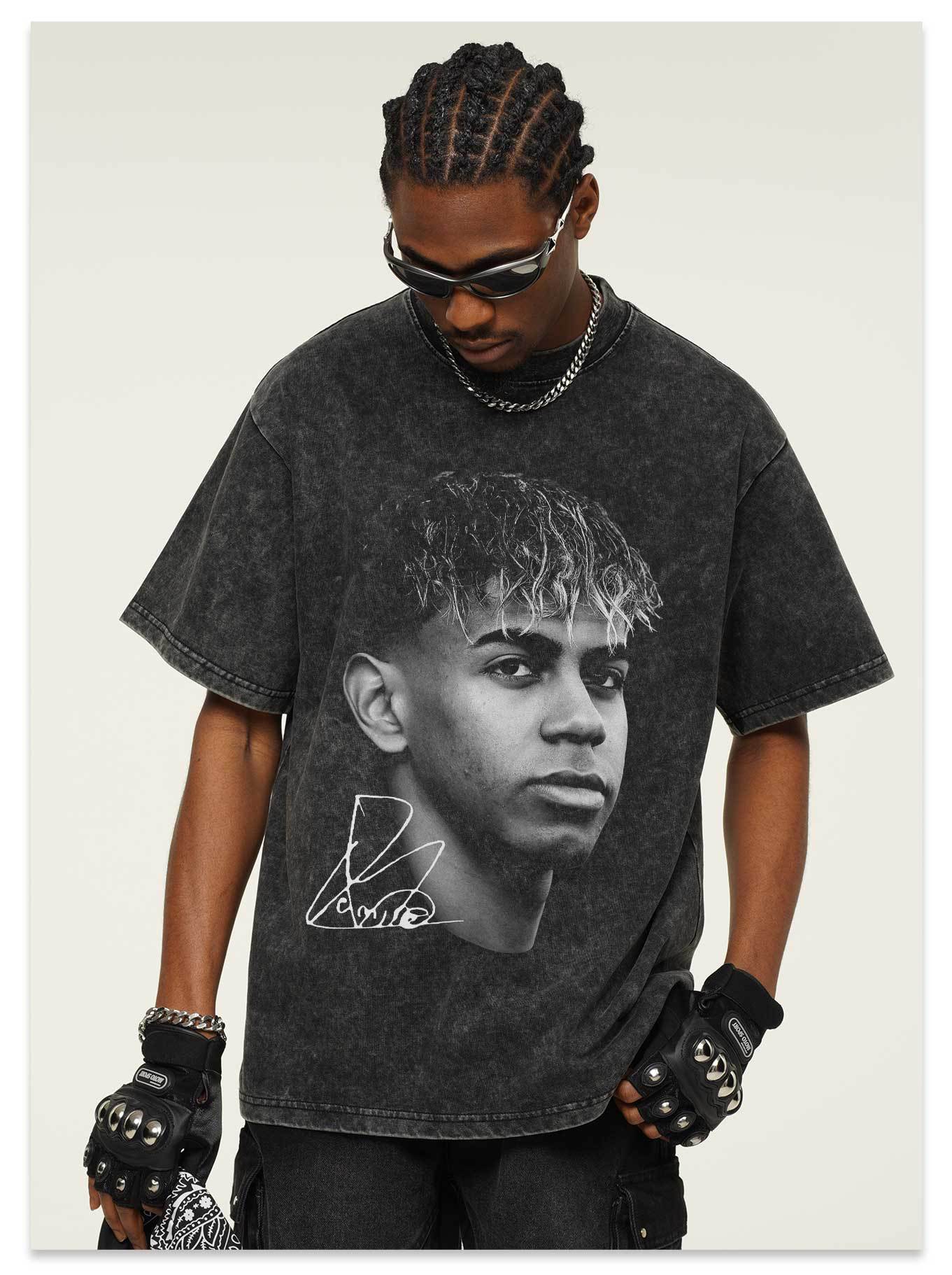 🏆⚽🔥2026 New Yamal Retro 100% Cotton Loose-Fit Round-Neck Breathable Printed T-Shirt