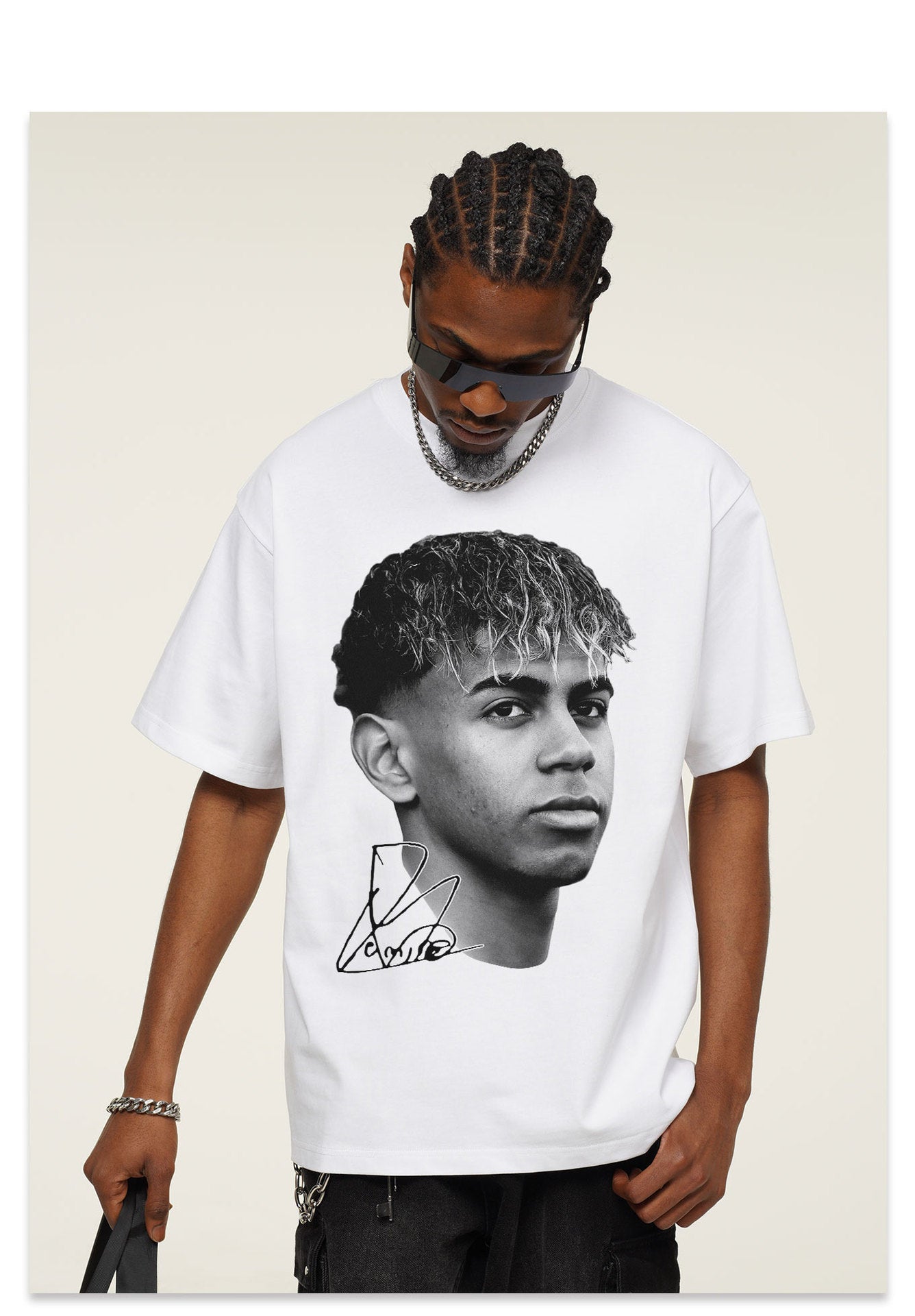 🏆⚽🔥2026 New Yamal Retro 100% Cotton Loose-Fit Round-Neck Breathable Printed T-Shirt