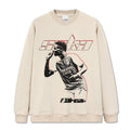 Saka Retro Print Crewneck Sweatshirt