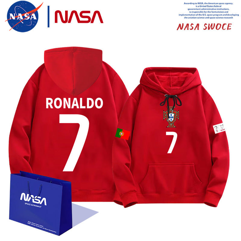 Cristiano Ronaldo No. 7 Hoodie