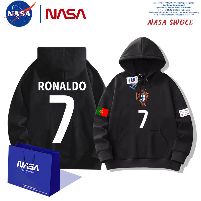 Cristiano Ronaldo No. 7 Hoodie