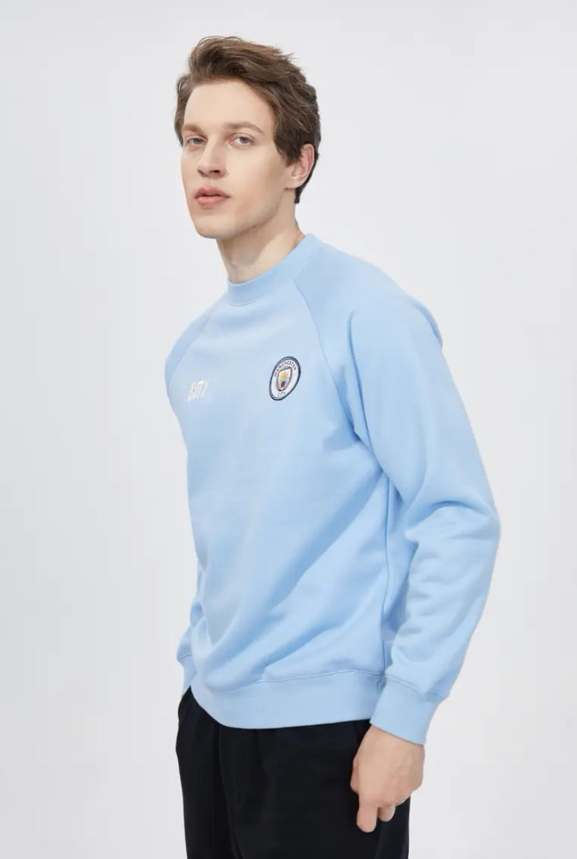 Manchester City Soccer Crew Neck Sweatshirt