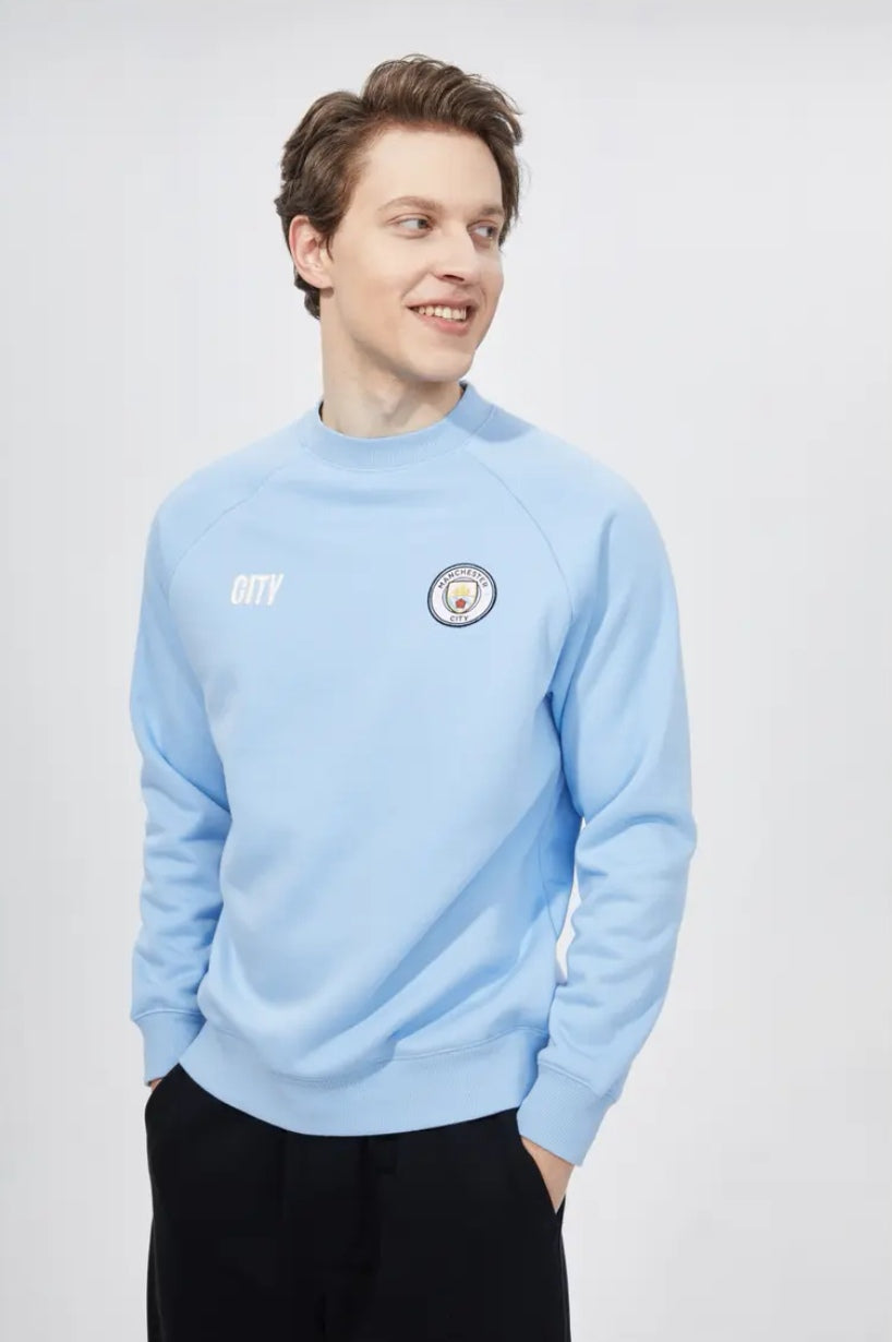 Manchester City Soccer Crew Neck Sweatshirt