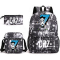 2026 New CR7 Soccer Youth Student Backpack 3-Piece Set