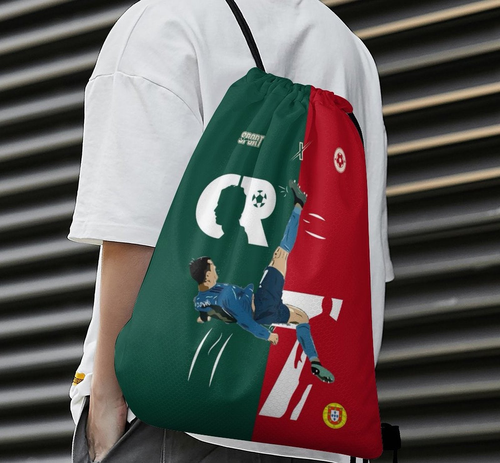 2026 New CR7-Themed Drawstring Pouch