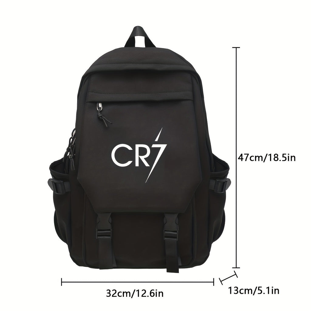 2026 New CR7 Large-Capacity Backpack for Commuting, Business Trips, and Outdoor Activities
