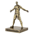 Portugal National Team Cristiano Ronaldo Goal Celebration Pose Bronze Statue Figurine—Decorative Gift